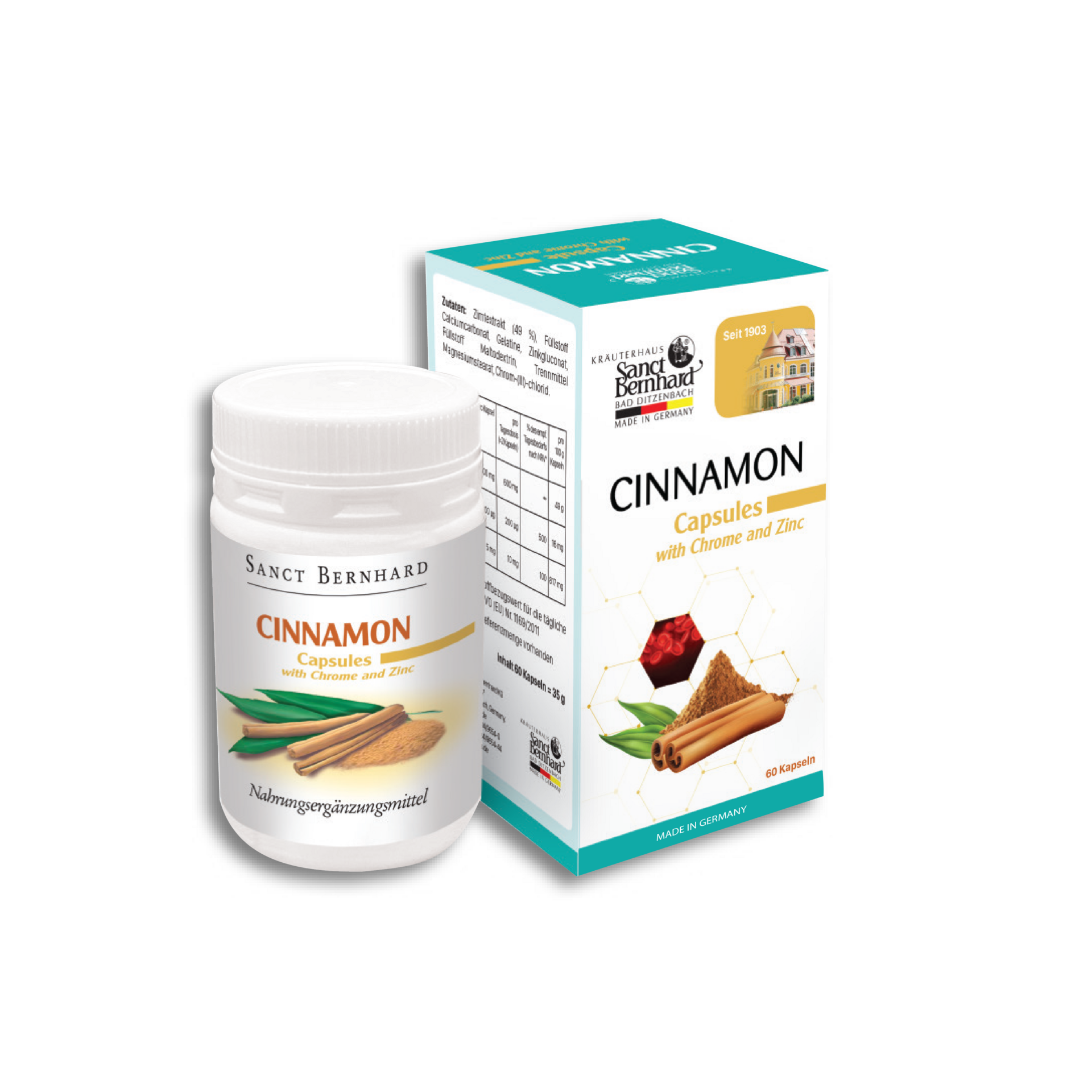 CINNAMON CAPSULES - VIÊN UỐNG HỖ TRỢ CẢI THIỆN ĐƯỜNG HUYẾT CHO NGƯỜI BỊ TIỂU ĐƯỜNG